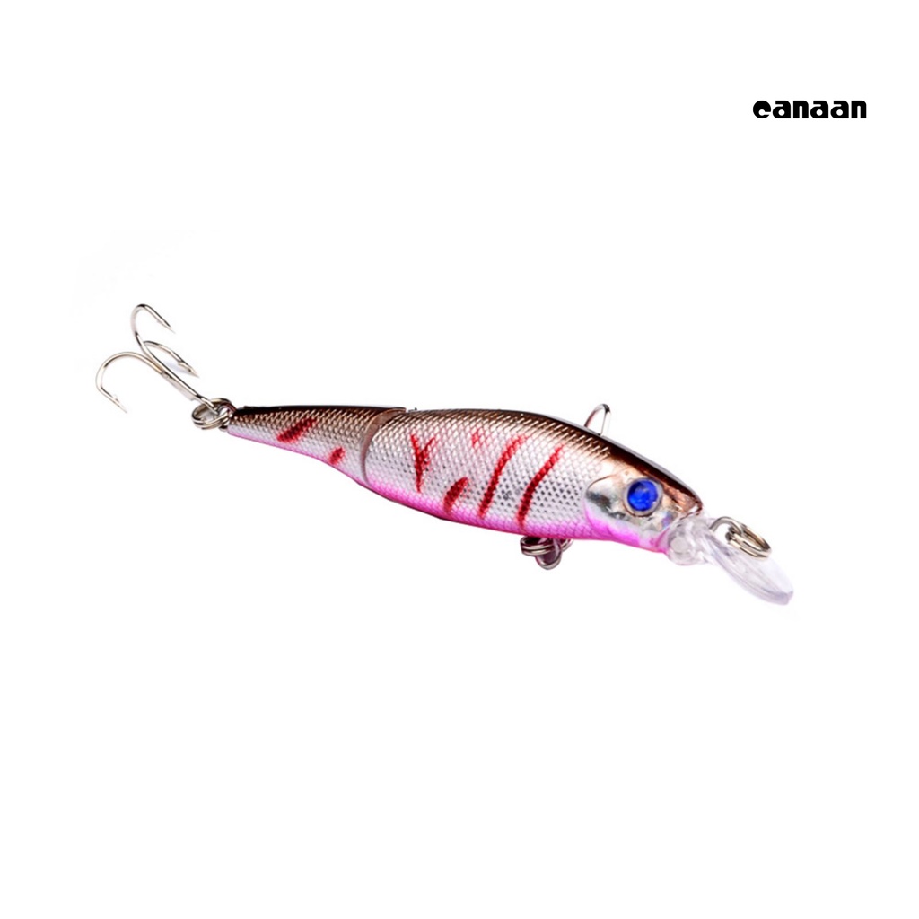 Cnn-1 Pc 2bagian Memancing Manusia Hidup Ikan Kecil Lure Umpan Buatan Keras Hook Tackle