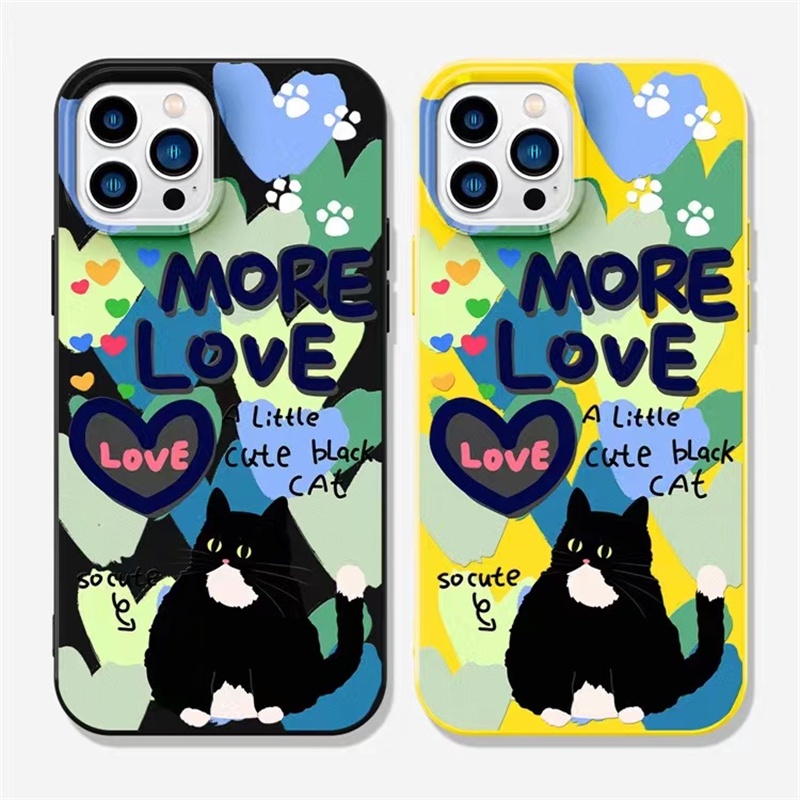 Iphone 14Plus iPhone 14seri TPU Soft Case Phone Case ins Kamera Perlindungan Iphone14 13 11 14Plus Pro Max7 8Plus X XR 12mini 13mini Empat Sudut Shockproof