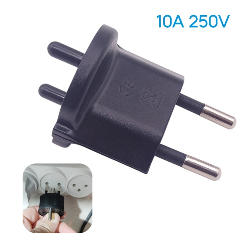 Zzz Adaptor Colokan Eropa Konverter Daya Colokan 3pin Colokan Listrik 16A Ke 10A 250V