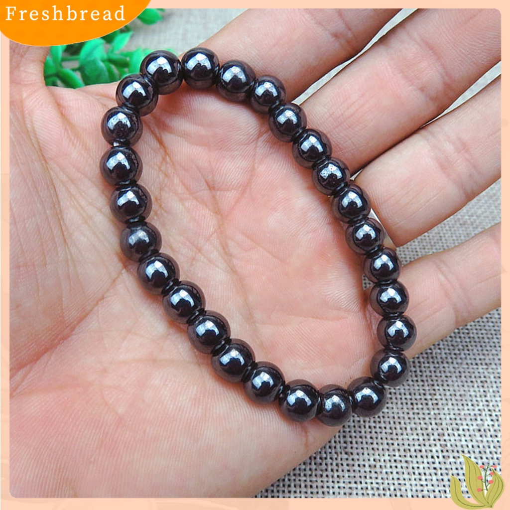 &lt; Freshbread &gt; Gelang Batu Tali Elastis Manik-Manik Unisex Perhiasan Fashion Untuk Kehidupan Sehari-Hari