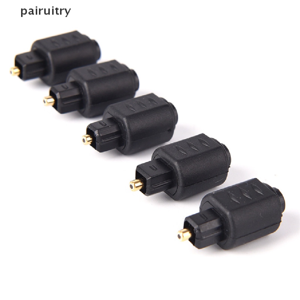 Prt Mini Adapter Audio Optik Colokan Jack Female 3.5mm Ke Digital Toslink Male PRT