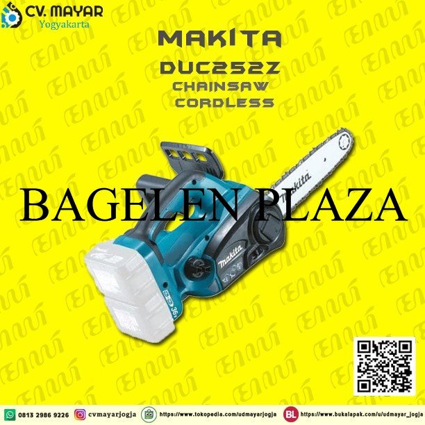Diobral MAKITA DUC252SRT2 CHAINSAW CORDLESS
