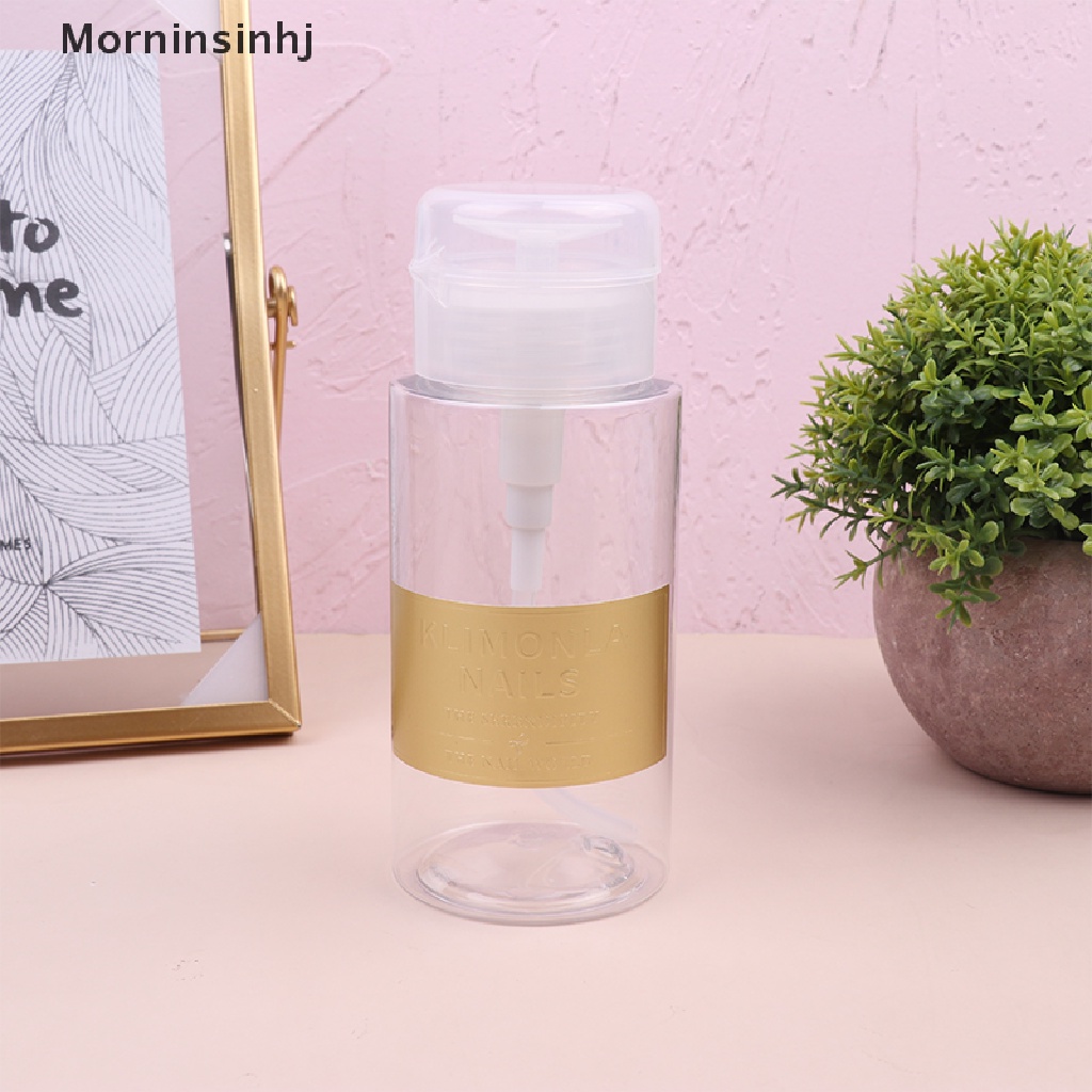 Mornin Dispenser Pembersih Kuku Kosong Botol Isi Ulang Tekan Pump Botol150 /200/300ml id