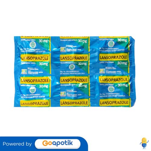 LANSOPRAZOLE HEXPHARM 30 MG STRIP 10 KAPSUL