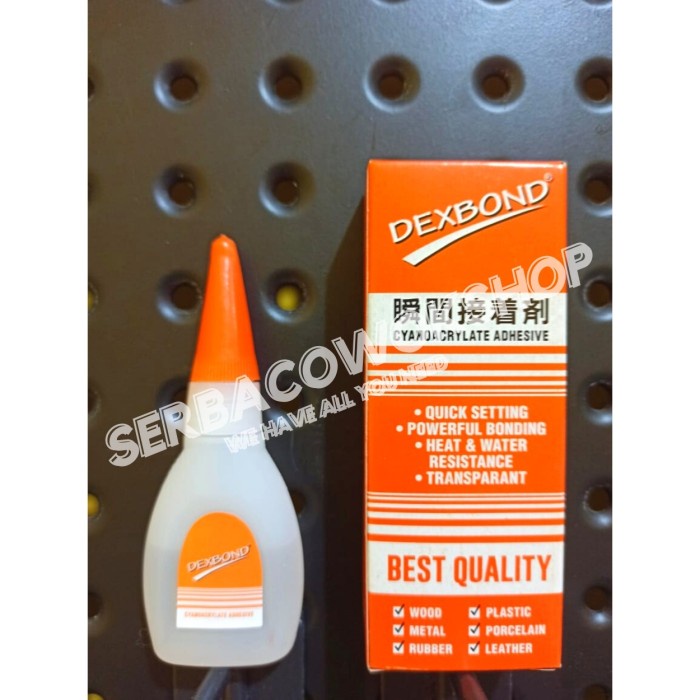 

ARS04 Lem Korea Dexbond Serbaguna Lem Korea Asli Lem Setan Instan Glue 15gr