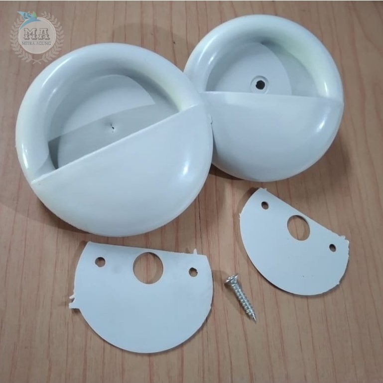 HANDLE TARIKAN PINTU KAMAR MANDI BULAT HANDLE PINTU BULAT PVC KAMAR MANDI OLS GAGANG BULAT TARIKAN HANDLE PINTU BULAT PLASTIK PVC KUNCI PINTU KAMAR MANDI PEGANGAN