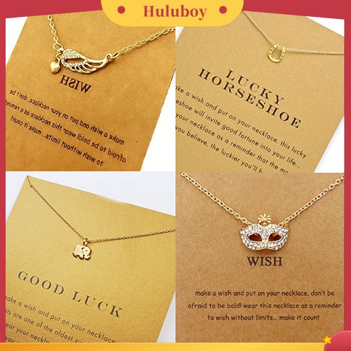 {Ready Stock} Wanita Fashion Cinta Hati Bintang Gajah Liontin Choker Pesona Perhiasan Kalung