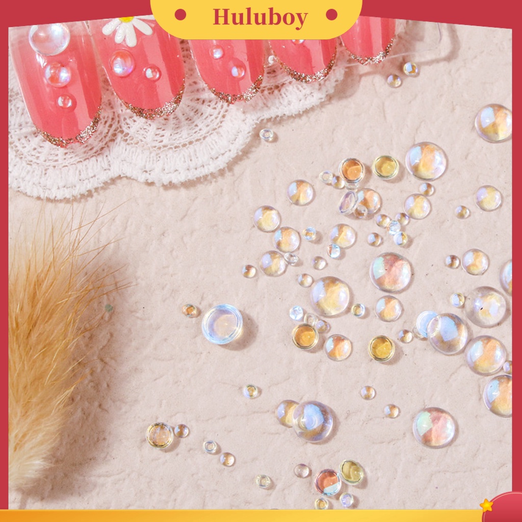 {In Stock} 1kotak Hiasan Kuku Bentuk Biasa Sparkling Mix Size Shiny Visual Effect Aplikasi Lebar Hias Resin Mempesona Nail Charms Dekorasi DIY Manicure Tool Perlengkapan Kuku