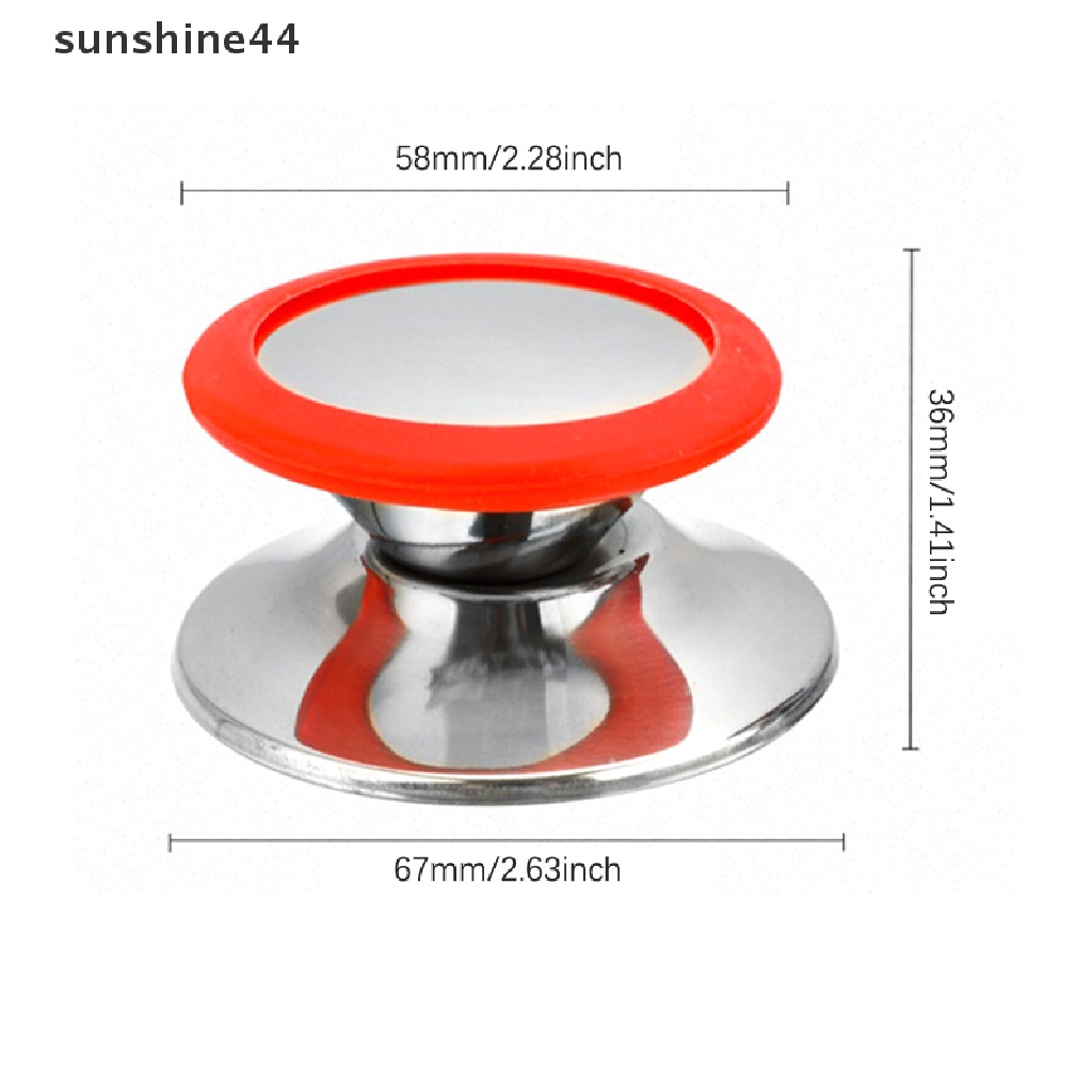 Sunshine Panci Tutup Pan Top Replacement Knob Kitchen Casserole Saucepan Peralatan Dapurfeat ID