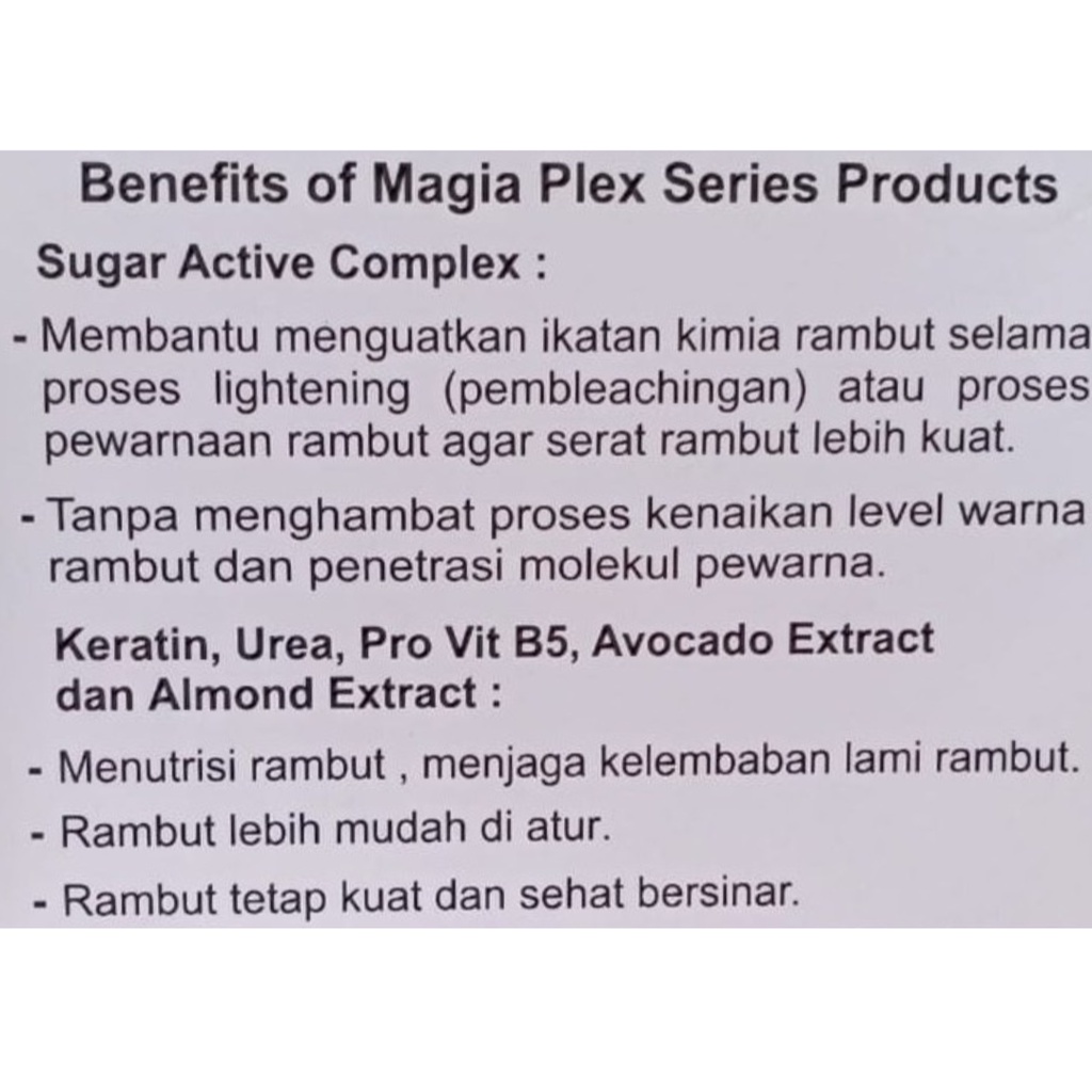INAURA  MAGIC / MAGIA PLEX SERIES HAIR COLOR PROTECTION