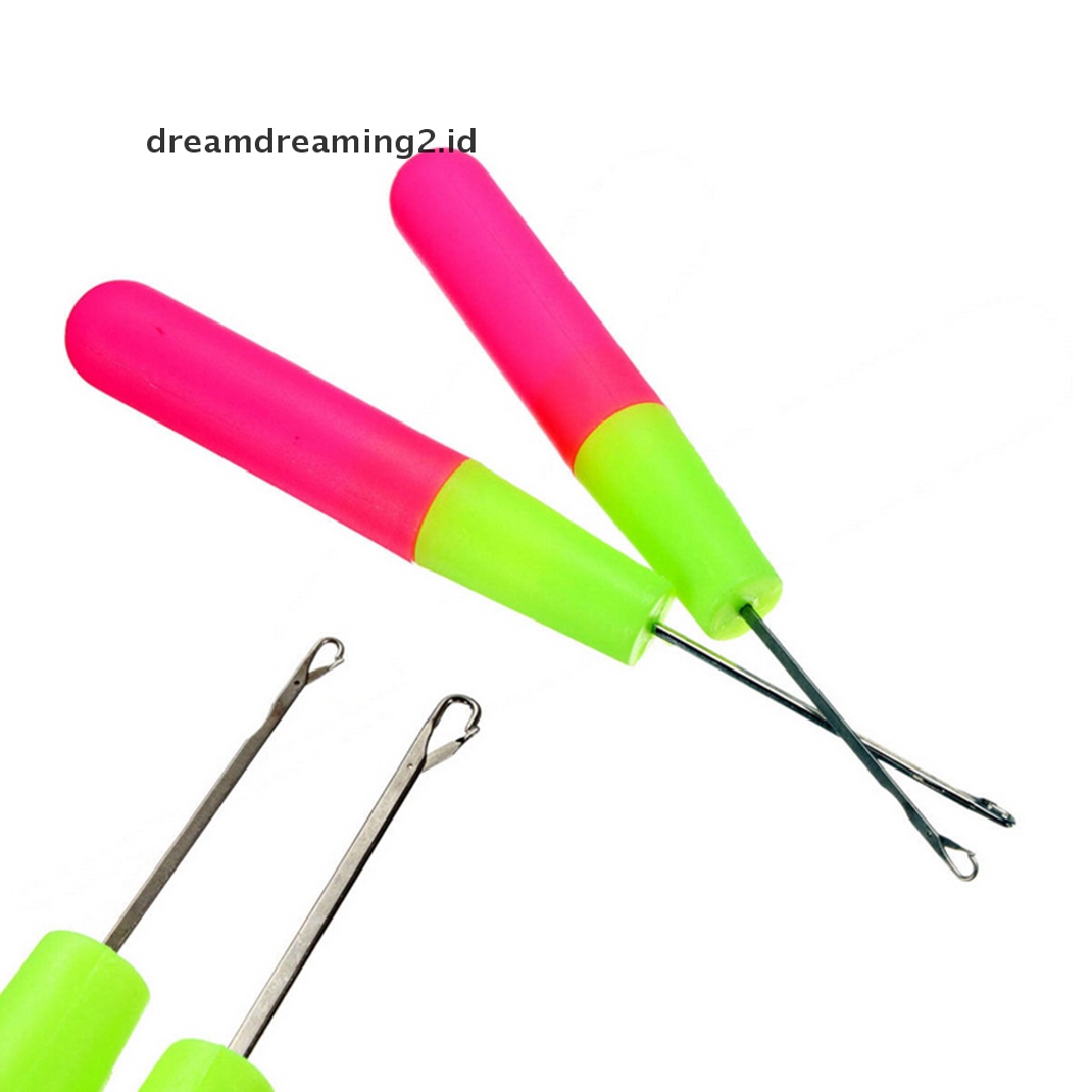 (hot) Crochet Hook Dreadlock Interlocking Lock Hair Micro Braid Tool DIY//