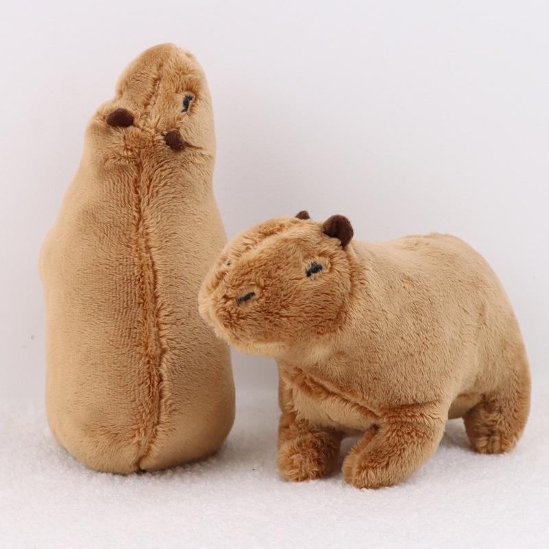 Simulasi Capybara Hewan Mainan Mewah Kawaii Capybara Peluche Boneka Lembut Boneka Hewan Mainan Ulang Tahun Anak