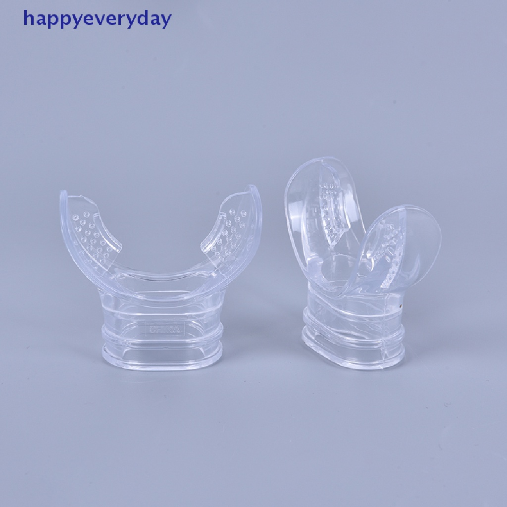 [happy] 1pc Tabung Selam Snorkeling Silikon Bening Underwater Diving Tube Aksesoris Renang [ID]