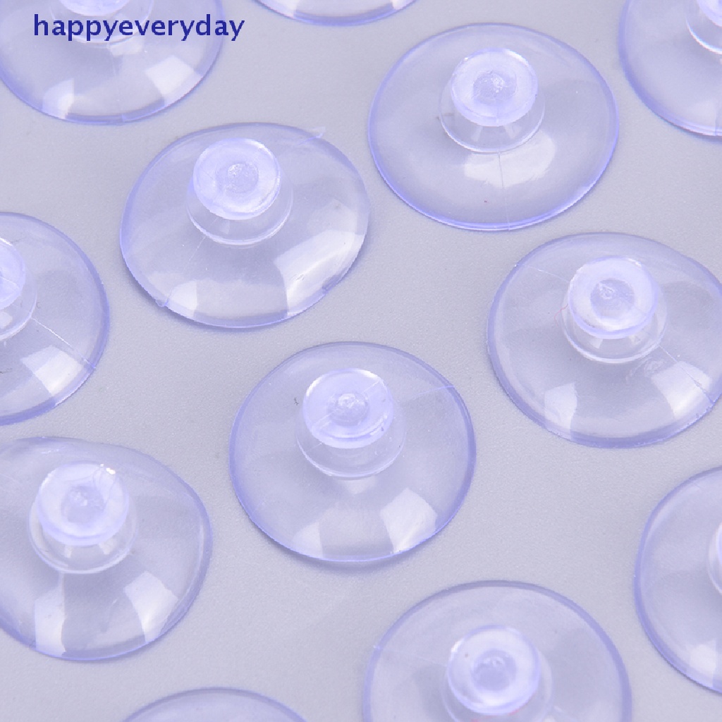 [happy] 20pcs/lot Vacuum Cup Suction Cups Untuk Pad Pas 20mm Kamar Mandi Kepala Jamur [ID]