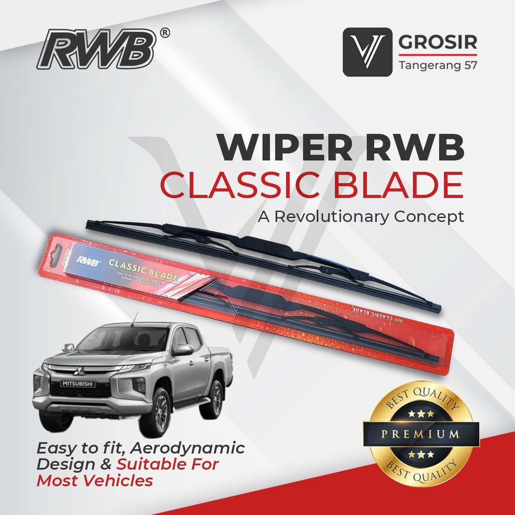 WIPER TRITON KL L200 2019 Classic Blade RWB 2 PCS