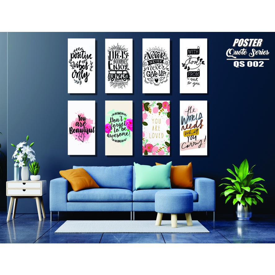 48 Desain Wall Decor Quotes Series v1 CorelDraw v17