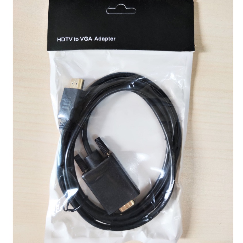 SKU-1303 KABEL HDMI TO VGA 1.8 METER / HDTV KE VGA 1.8M  VN 4