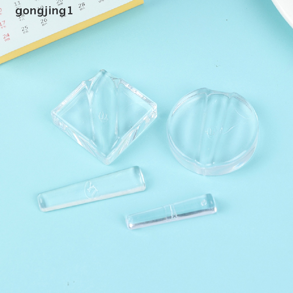 Ggg 1Pcs Cetakan Nail Art Curvature Membuat Stiker Kuku Metal Curl Sharp Model Frame ID