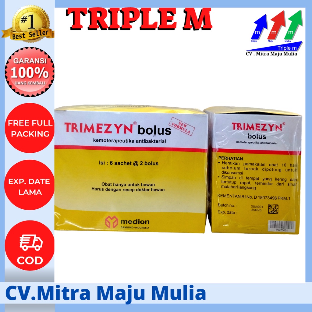 TRIMEZYN BOLUS 1 Box