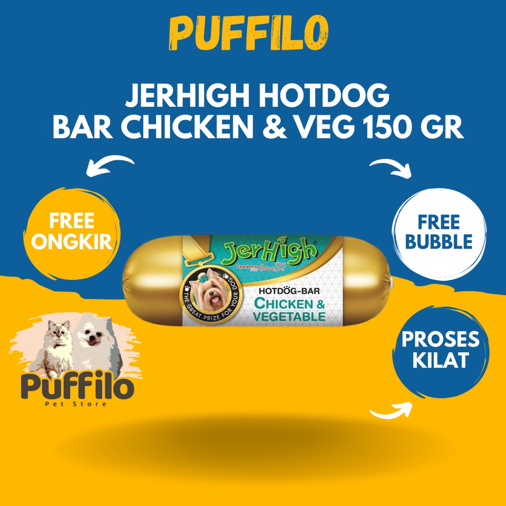 JERHIGH HOTDOG BAR 150GR