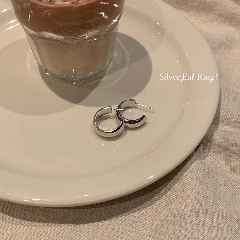 Anting S925 Silver Musim Gugur Untuk Wanita