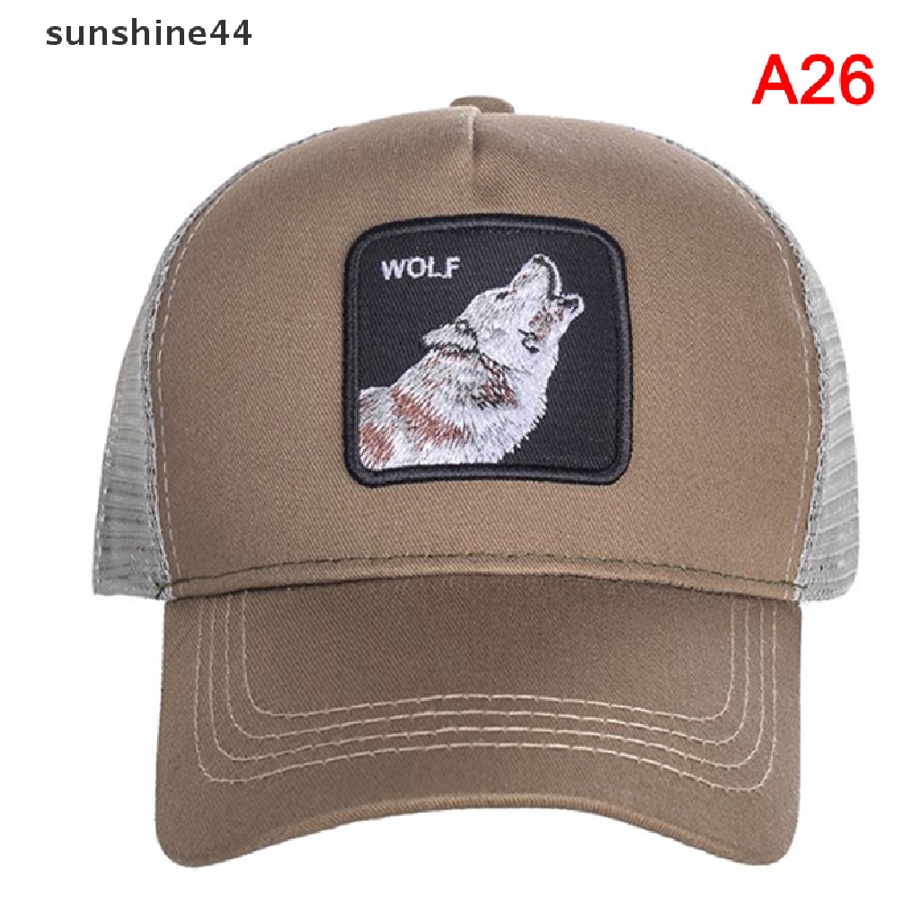 Sunshine Topi Jaring Animal Farm Trucker Topi Baseball Topi Ayah Topi Snapback ID