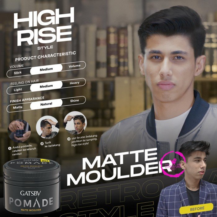 GATSBY Styling Pomade Matte Moulder 75g
