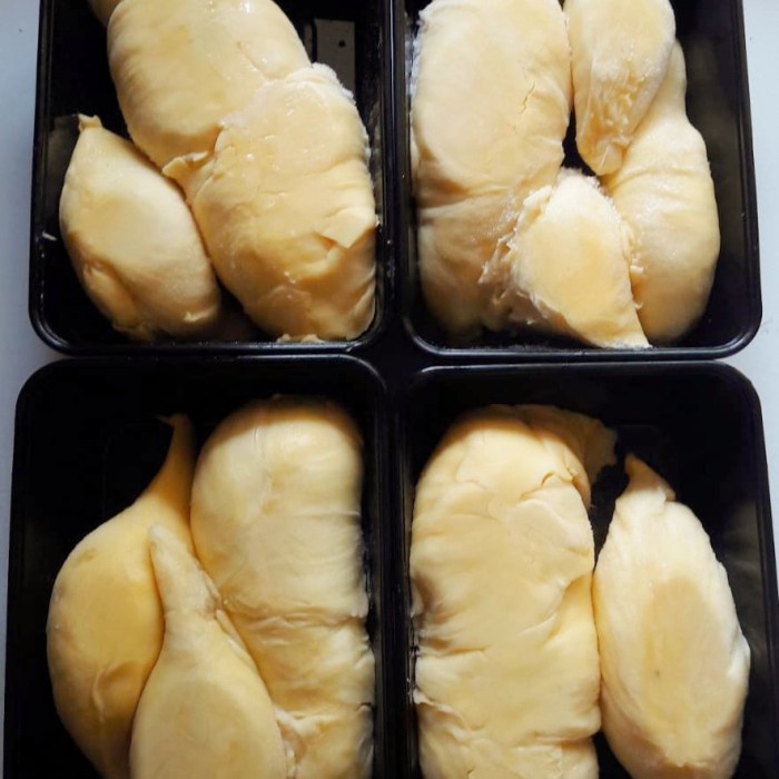 

Durian montong super kupas asli - 300gr
