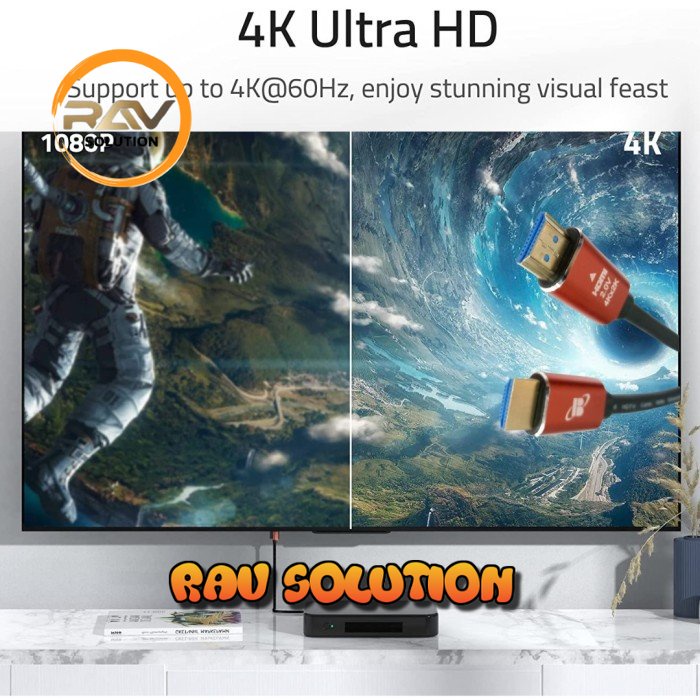 kabel HDMI 4k indobestlink 1,5m/ kabel HDMI 4k 1,5m / HDMI 4k 1,5m - SET A