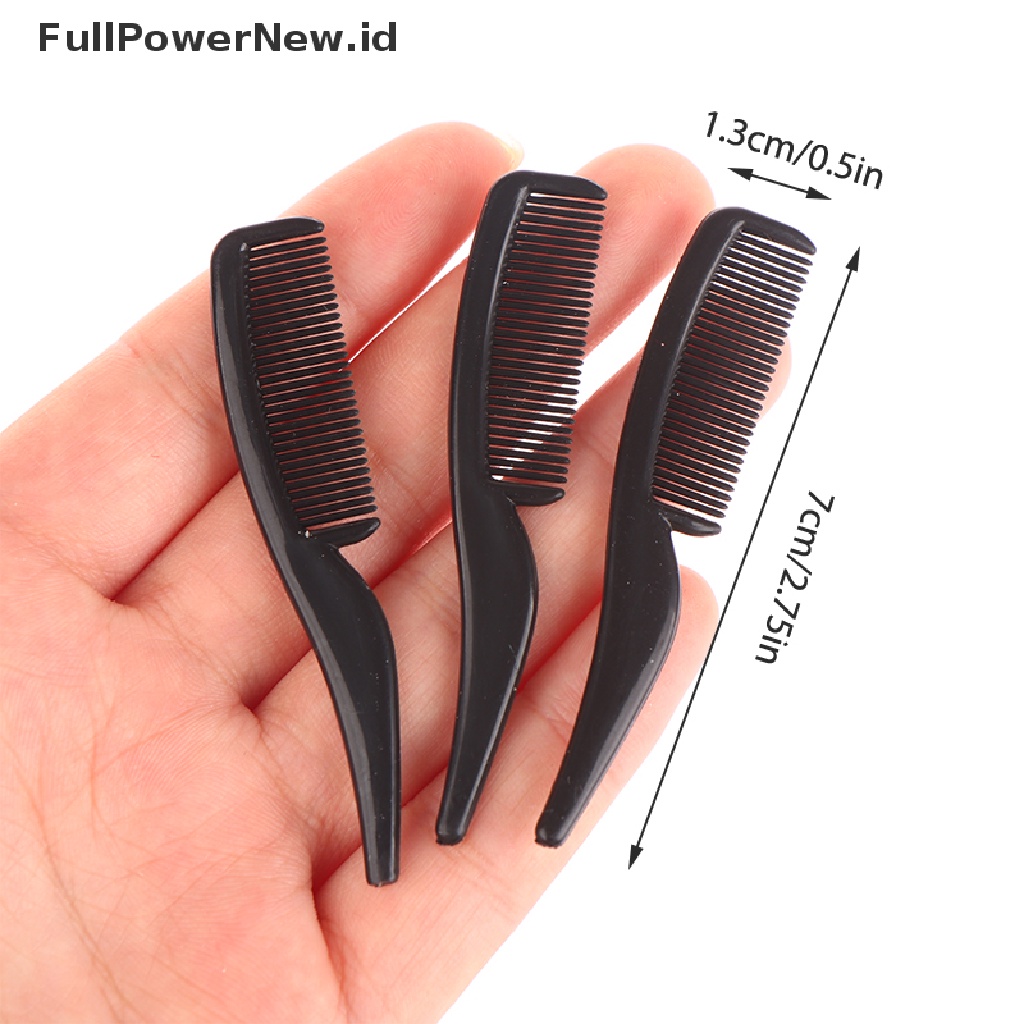 Power 10Pcs Sisir Bulu Mata Travel Mini Kecil Kumis &amp; Sisir Alis ID