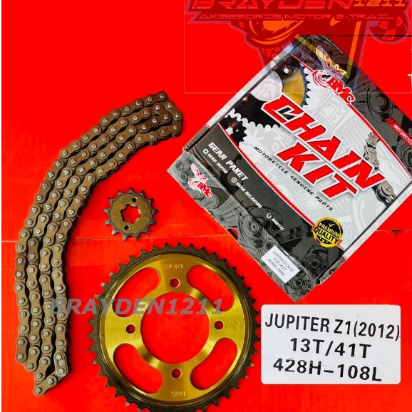 GEAR PAKET JUPITER Z1 / GEAR SET JUPITER Z1 / GEAR JUPITERZ1