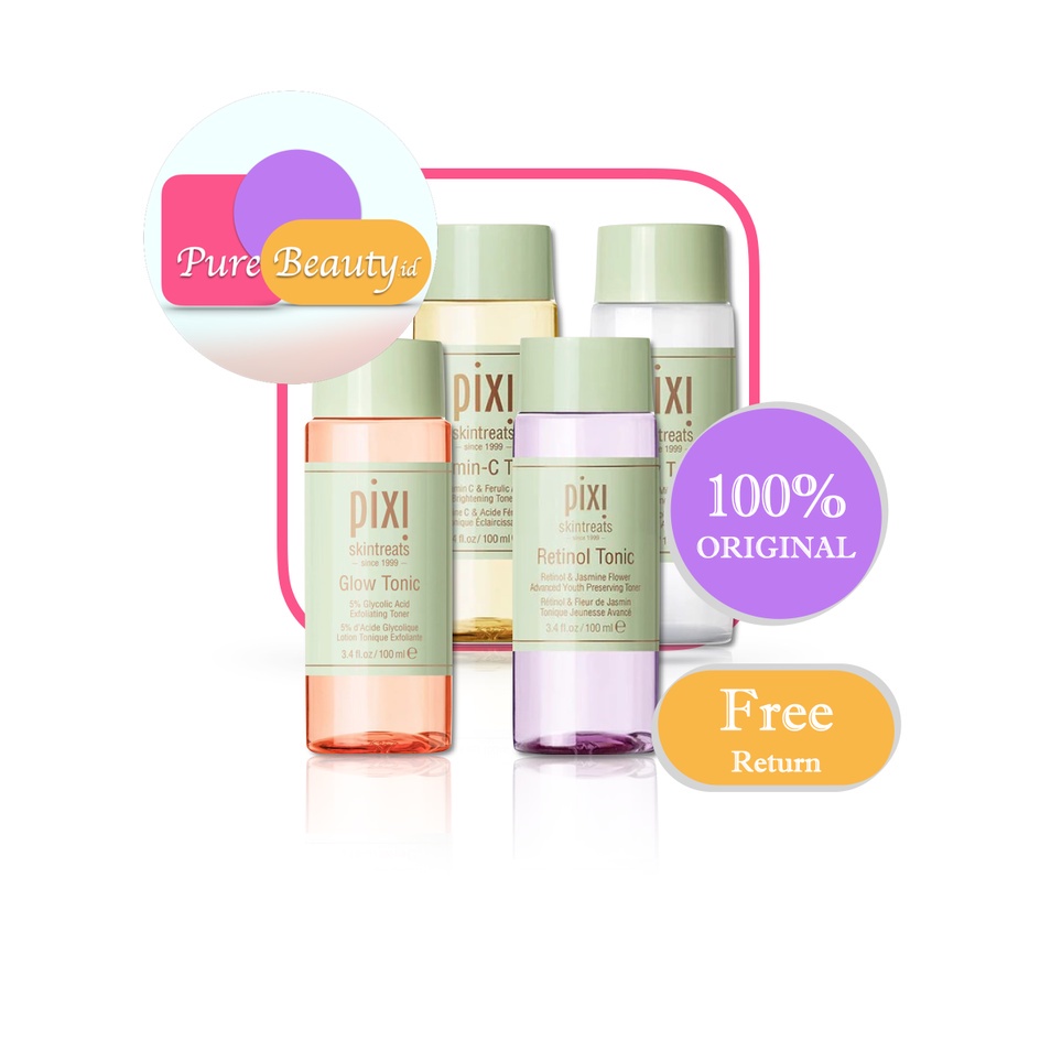 PIXI Glow Glycolic | Vitamin-C | Retinol Tonic | milkyToner 100ml