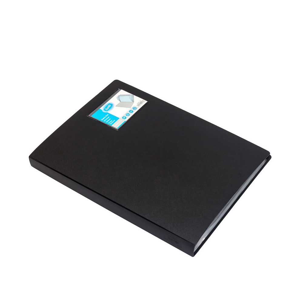 

Bantex Display Book Clear Holder 60 Pocket A4 Black