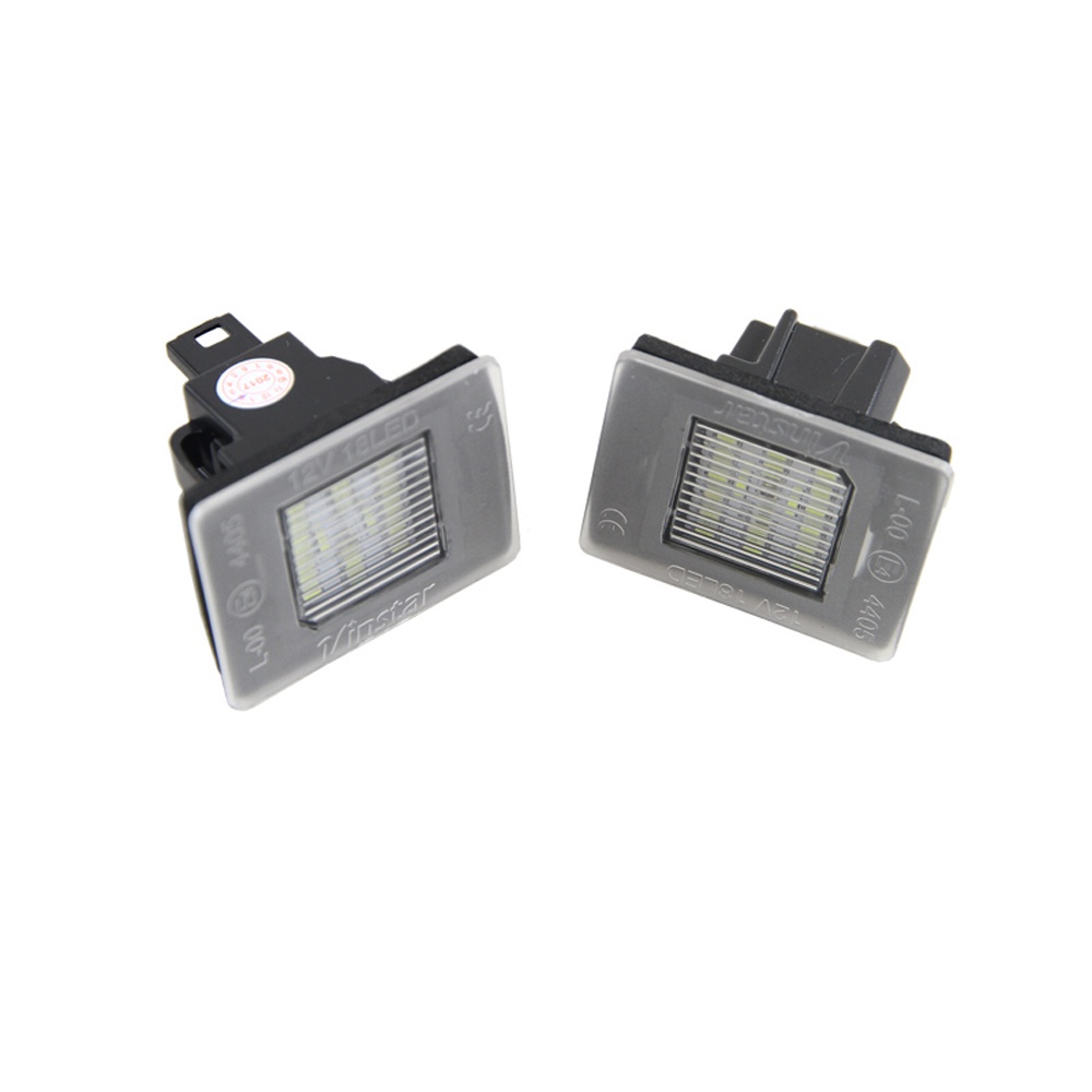 2pcs Lampu Plat Nomor Plat LED Putih Lampu Untuk Benz A-CLASS W176 W156 R172 GL-CLASS X166 GLE M-CLASS W166 Vito W447