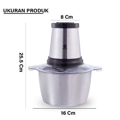 [ OBJ ] Blender Daging Stainless Chopper Stainless
