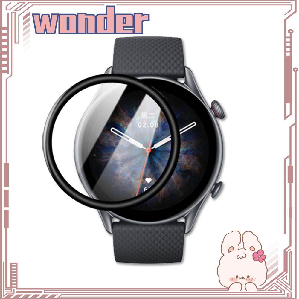 Wonder 2Pcs Film Baru 3D Tepi Melengkung Pelindung HD