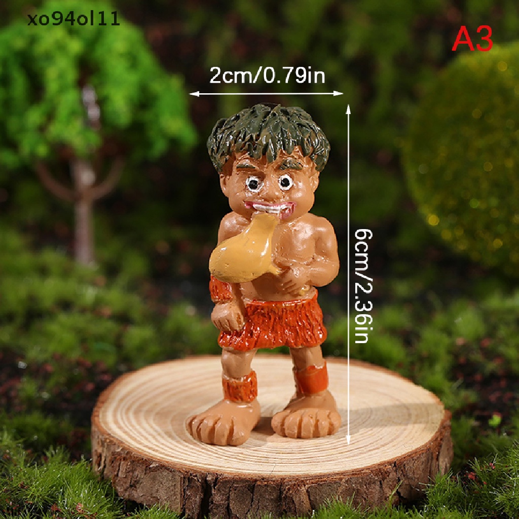 Xo Simulasi Hominid Ornamen Miniatur Peri Taman Rumah Rumah Dekorasi OL