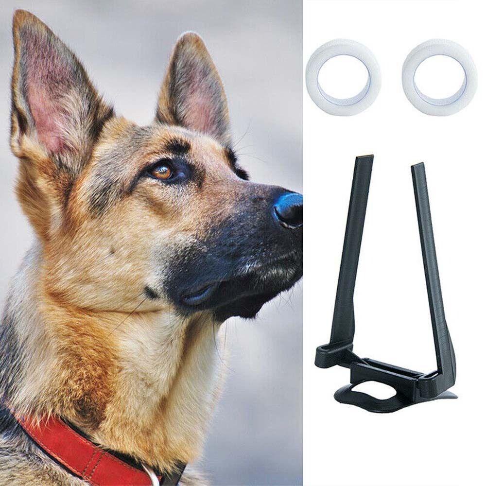 [Elegan] Telinga Anjing Berdiri 1set Adjustable Stiker Samoyed Great Dane Fixed Support Tool Untuk Perlengkapan Hewan Peliharaan Doberman