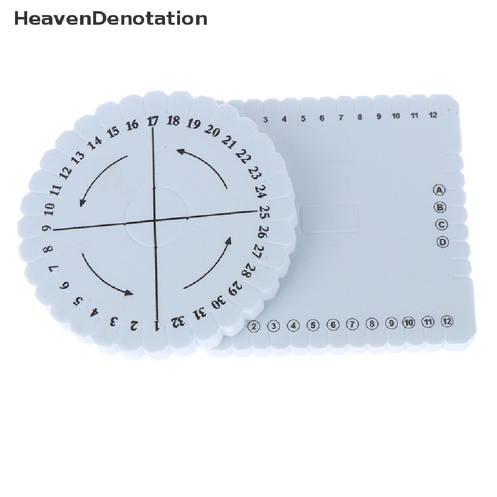 [HeavenDenotation] Kumihimo Manik-Manik Cord Disc/Disk Braiding Braided Plate DIY Handmade HDV