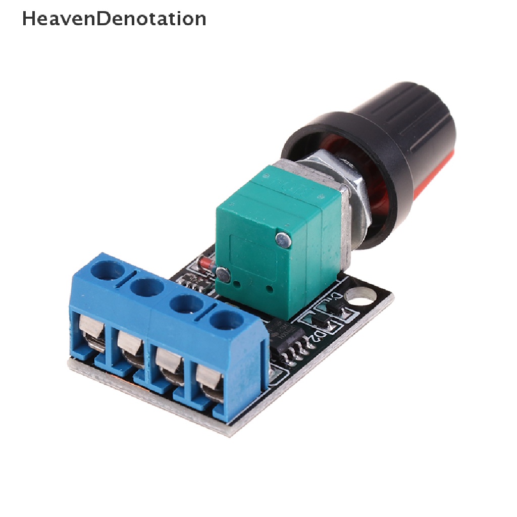 [HeavenDenotation] Dc 5V-16V 10A PWM Pengontrol Kecepatan Motor Tegangan Rendah Modul Drive Yang Dapat Disesuaikan HDV