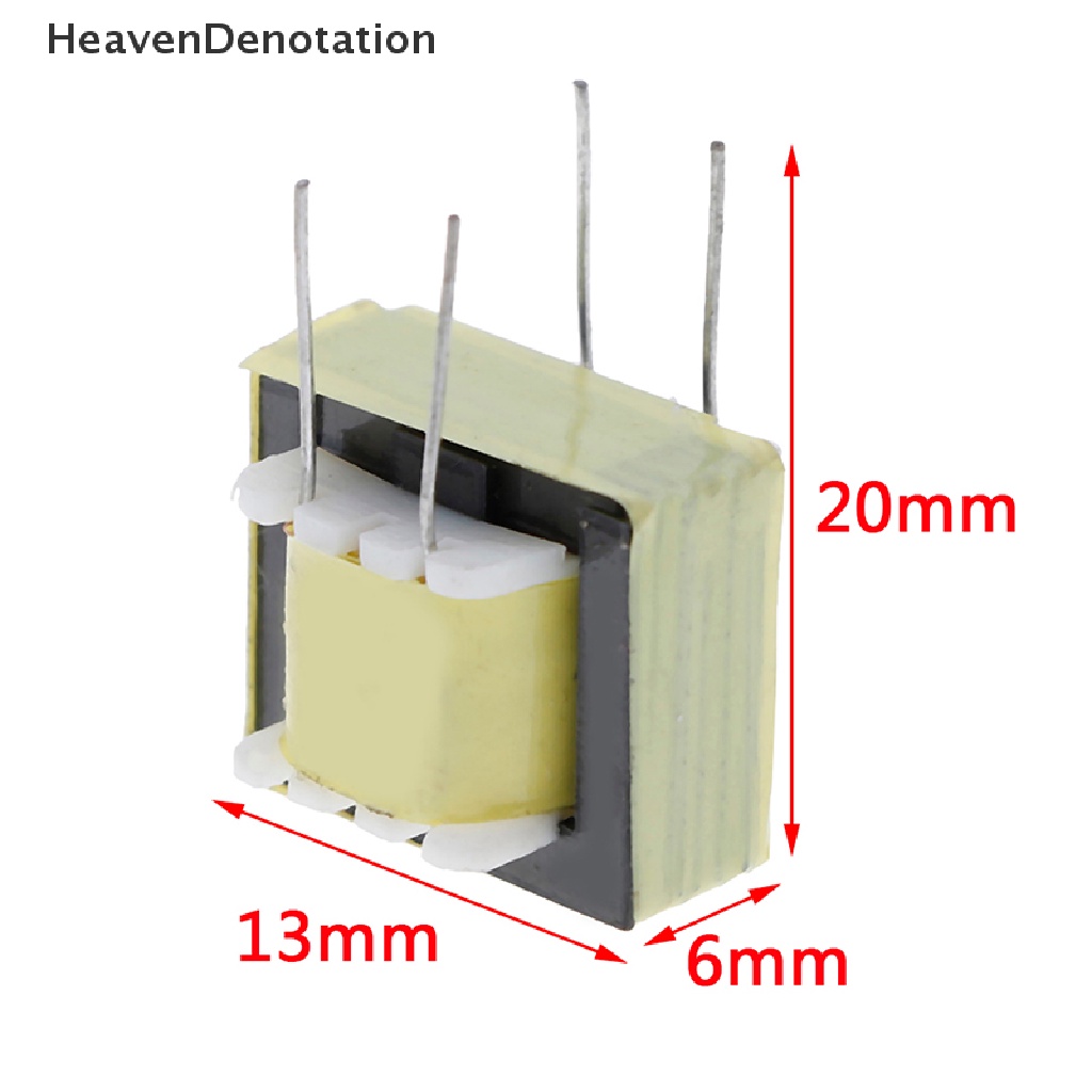 [HeavenDenotation] 2pcs Trafo audio 600: 600ohm Eropa1: 1ei14 Trafo Isolasi HDV