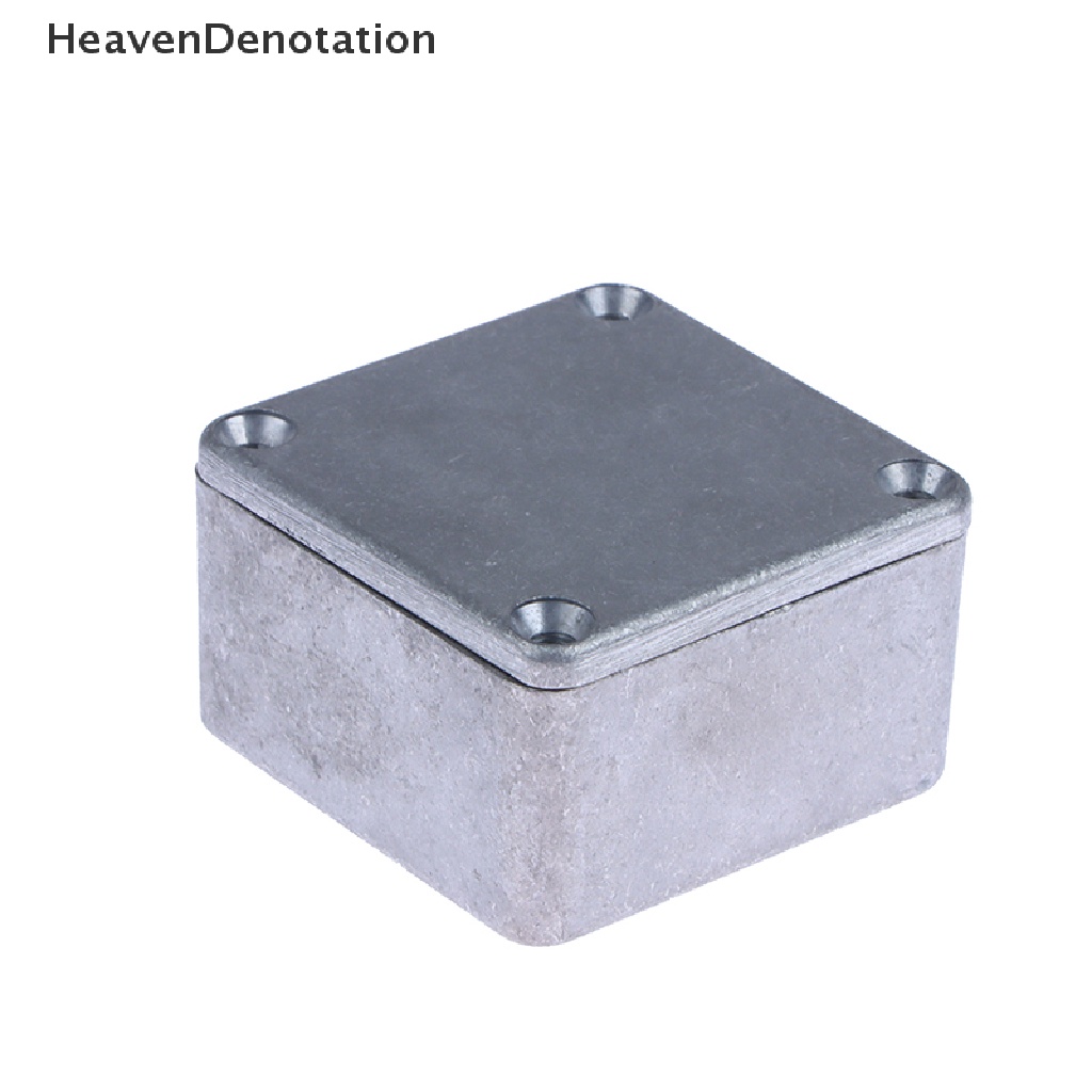 [HeavenDenotation] Aluminium Enclosure Electronic Diecast Stompbox Project Box 1590LB 50 * 50 * 3mm HDV