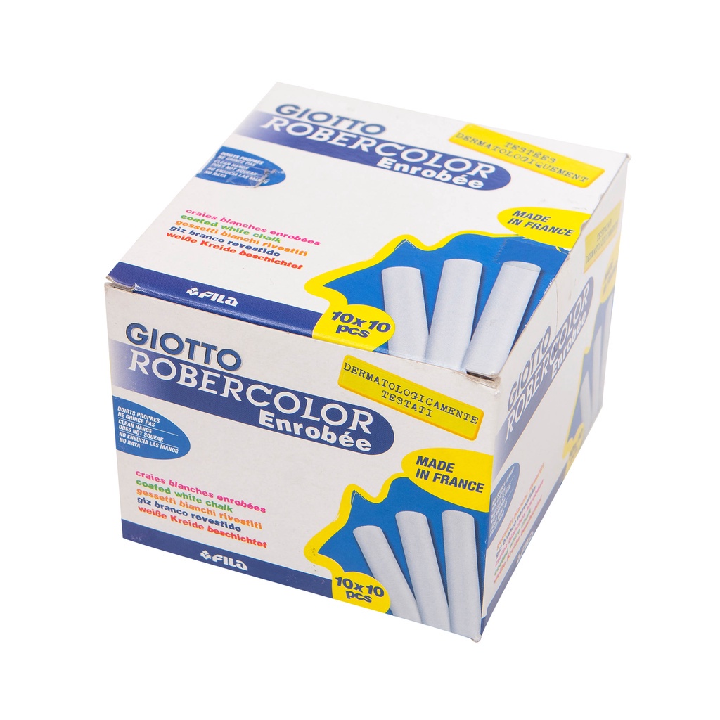 

Giotto Kapur Tulis Putih Chalk Board 100pcs Kemasan Box