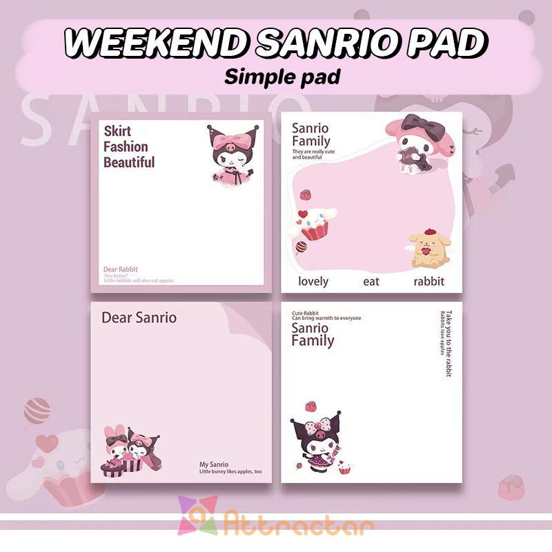 

✨In Stock Buku Memo Sederhana Alami Kertas Memo Dekoratif Indah Mahasiswa yang Mudah Disobek-AT