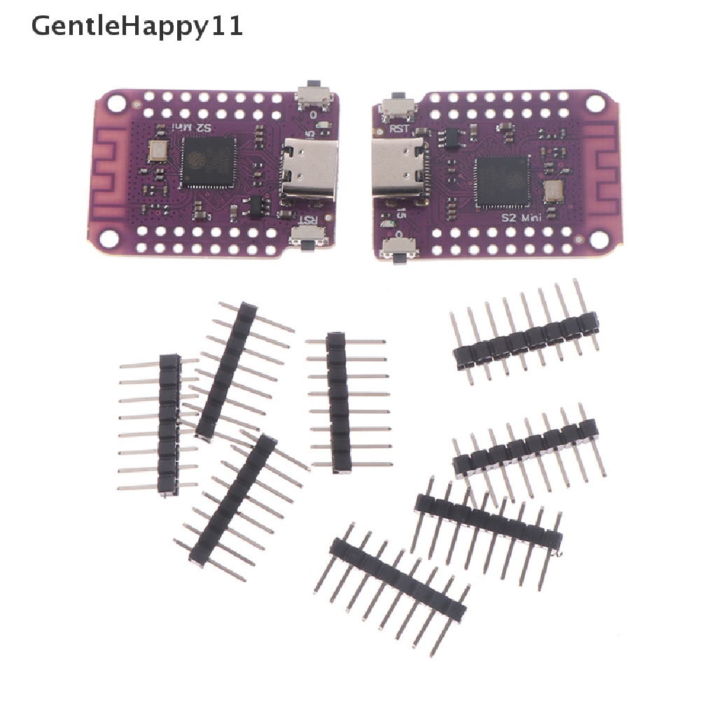 Gentlehappy S2 Mini V1.0.0 ESP32-S2 4MB FLASH 2MB PSRAM WIFI Pengembangan IOT Board Based id