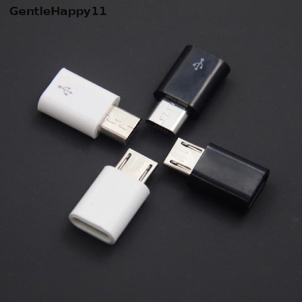 Gentlehappy 1Pcs Konektor Konverter Tipe C Female To Micro USB Male Untuk Ponsel Android Adapter id