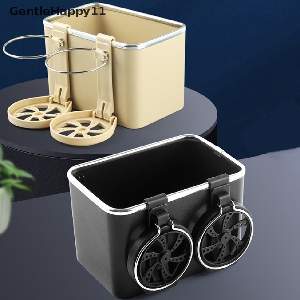 Gentlehappy Kotak Penyimpanan Mobil Multi Fungsi Armrest Organizers Tissue Cup Tempat Minuman id