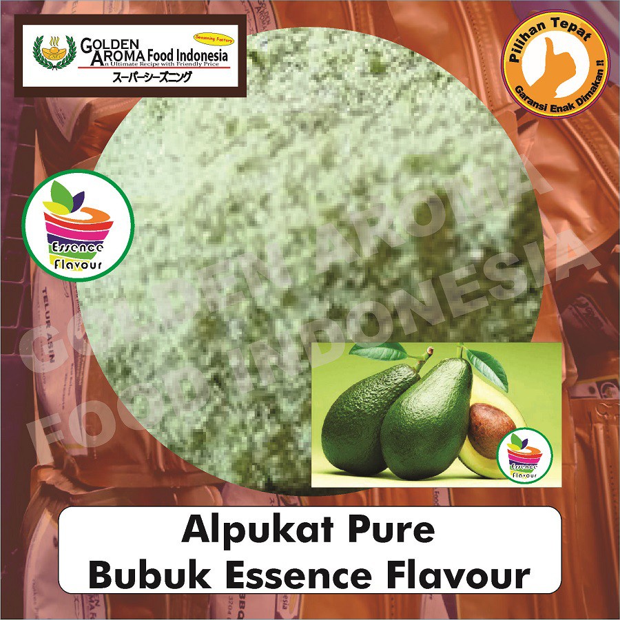 

Bubuk Alpukat Pure Efe 1/2Kg Essen Flavor Ekstrak Avocado Murni 500Gr Tanpa Gula Flavour Essence
