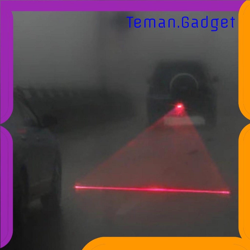 TD - OTO Lampu Kabut Mobil Foglamp LED Waterproof 650 nm Red Laser - WL001