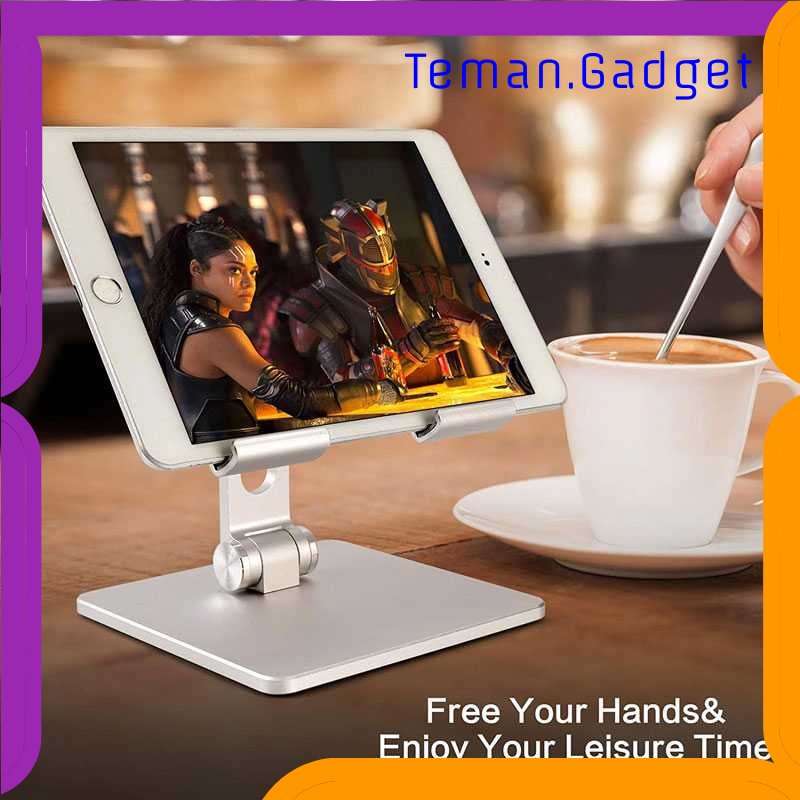 TG - KMP T-WOLF Dudukan Penahan Tablet Ipad Stand Holder 4-10 Inch - MT133